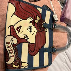 Little Mermaid Lounge fly Satchel Bag 