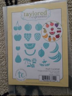 Taylored Expressions Fruit Cocktail Dies