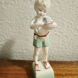 Vintage Royal Worcester England "Friday's Child" Figurine Days of the Week Child Collection