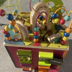 Activity Cube Wooden