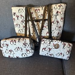 Vera Bradley Penguin Tote