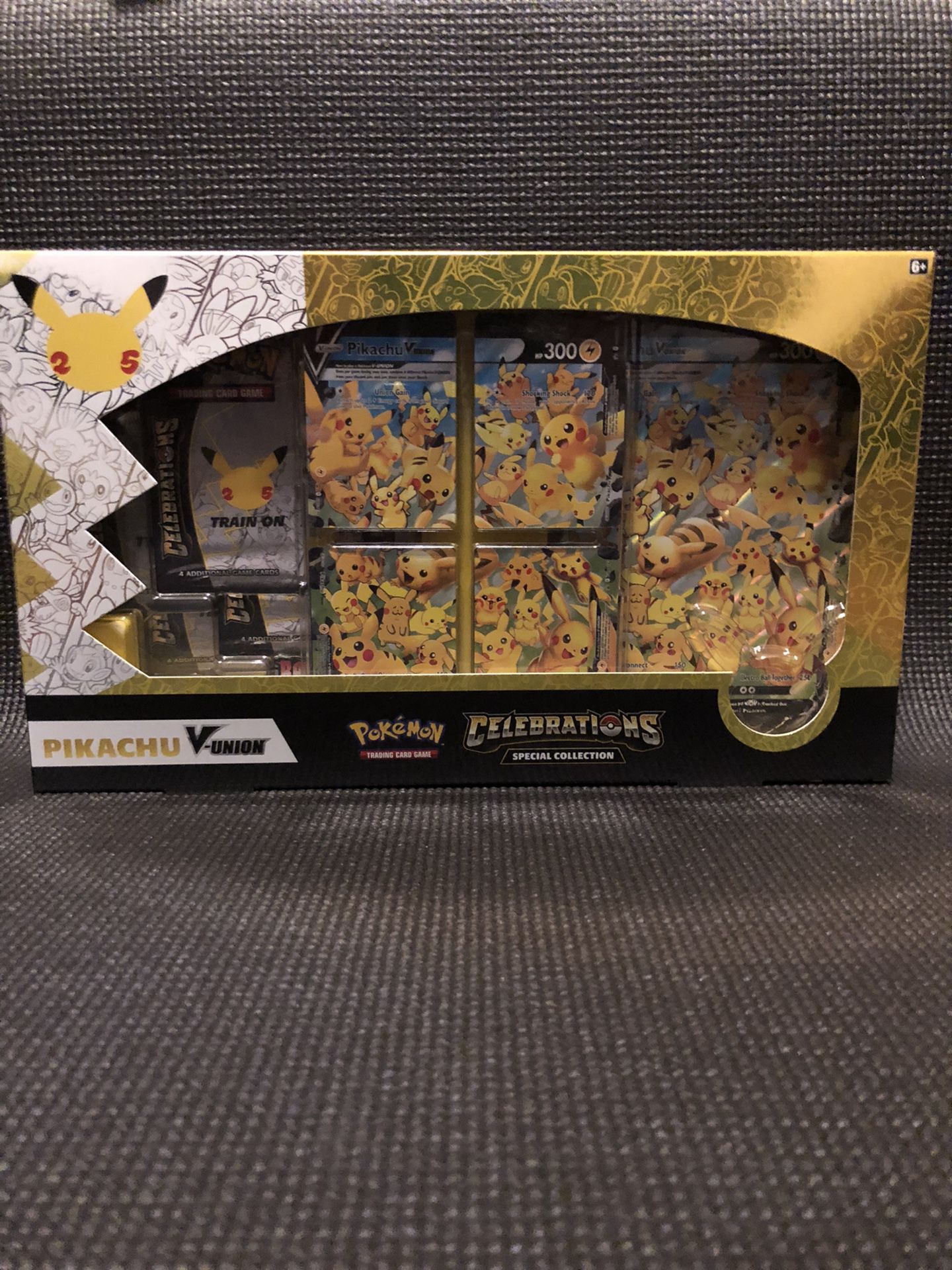 Pokémon Celebrations Pikachu V- Union Special Collection Box 