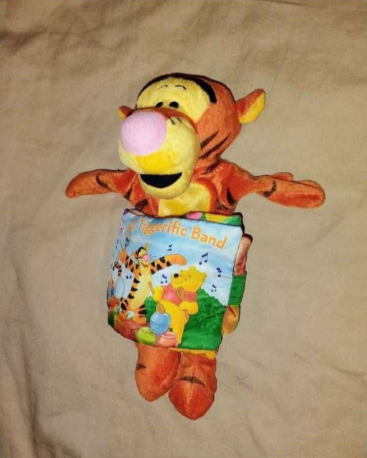 Tigger Hand Puppet Cloth Story Book • A Tiggerific Band 2010