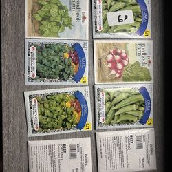 Seeds for your graden Vegetables and flowers