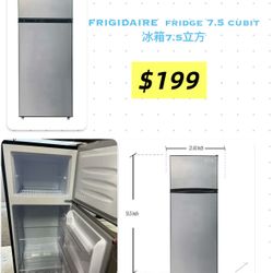 Brand New Frigidaire 7.5 Cu Ft Refrigerator