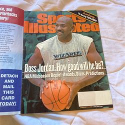 Michael Jordan Sports Illustrated Magazine 