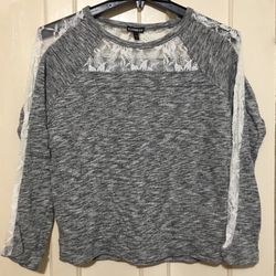 Express lace cutout woman’s to small petite