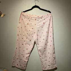 ♡BRAND NEW XL CHERRY CAPRIS