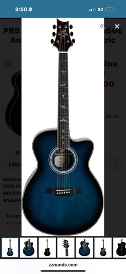 Paul Reed Smith SE A60E Angelus Acoustic Electric Guitar