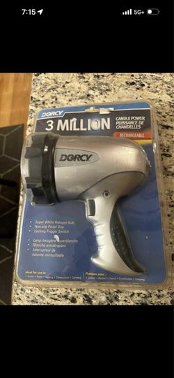Brand New Dorcy Rechargeable Spotlight W/2 Million Candle Power