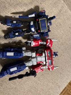 Reactivate Transformers Video Game Optimus Prime Soundwave