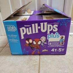 New Huggies 4T-5T Spiderman Pull-Ups - Missing Maybe 2 Diapers