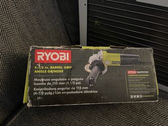Angle grinder ryobi