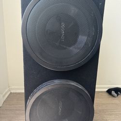 12 Inch Subwoofer  Kenwood. OBO