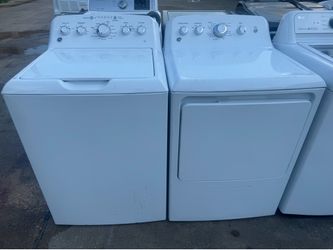 GE washer and GE electric dryer