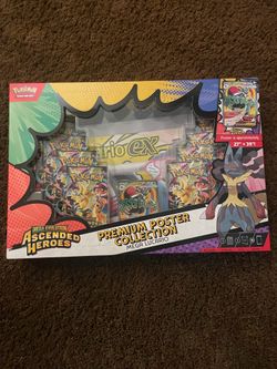 Pokemon TCG Ascended Heroes Mega Lucario Premium Poster Collection