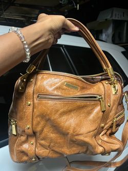 brown purse