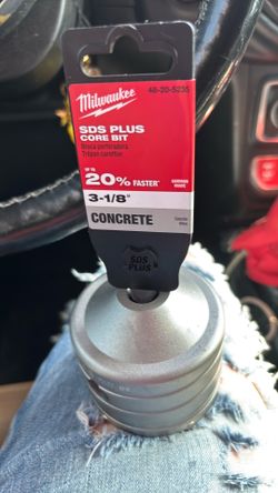 Milwaukee SDS plus Core bit3 by 1/8