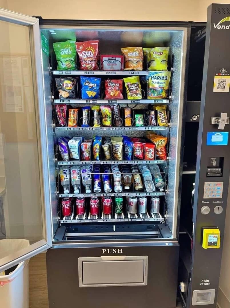 AMB350 Combo Snacks Vending Machine With Credit Card Reader