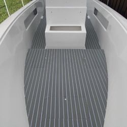 Boat Floor Decking With 3M Glue  ⚓️⚓️⚓️ pisos con pegamento 3M