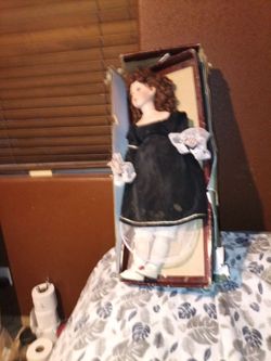 Big antique porcelain doll for sale 26 in.