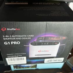 Shuffle Box Automatic Card Shuffler and  Dealer 