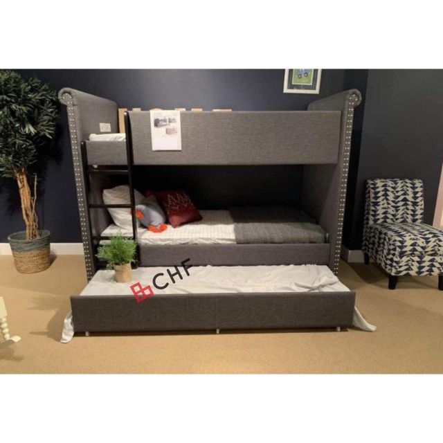Twin Over Twin Bunk Bed // Mattress Sold Separately 