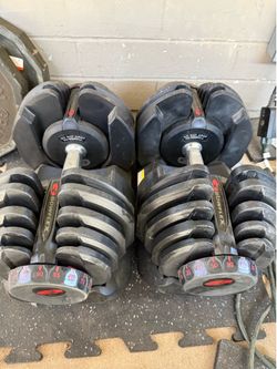 Bowflex selecttech 1090 adjustable dumbbells