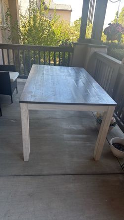 Dining table farm house style