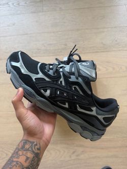 ASICS Gel Sneakers Black Silver