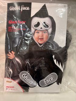 Spirit Halloween Infant Ghost Face Costume 0-6 Months