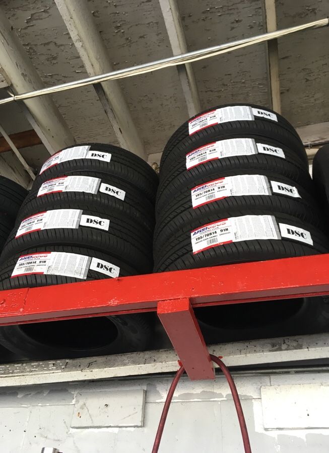 14” TIRES $249 A SET OUT THE DOOR