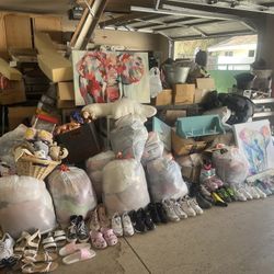 Girls Clothes, Shoes, Decor And Toys 