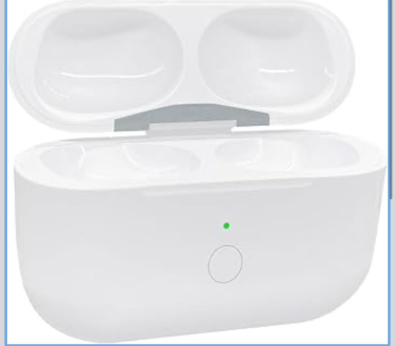 Wireless Charging Case for air pod pro 2 Gen Charging Case Replacement for Air pods Pro 1st 2nd Charging Cases Support to Bluetooth Sync Pairing, Rear