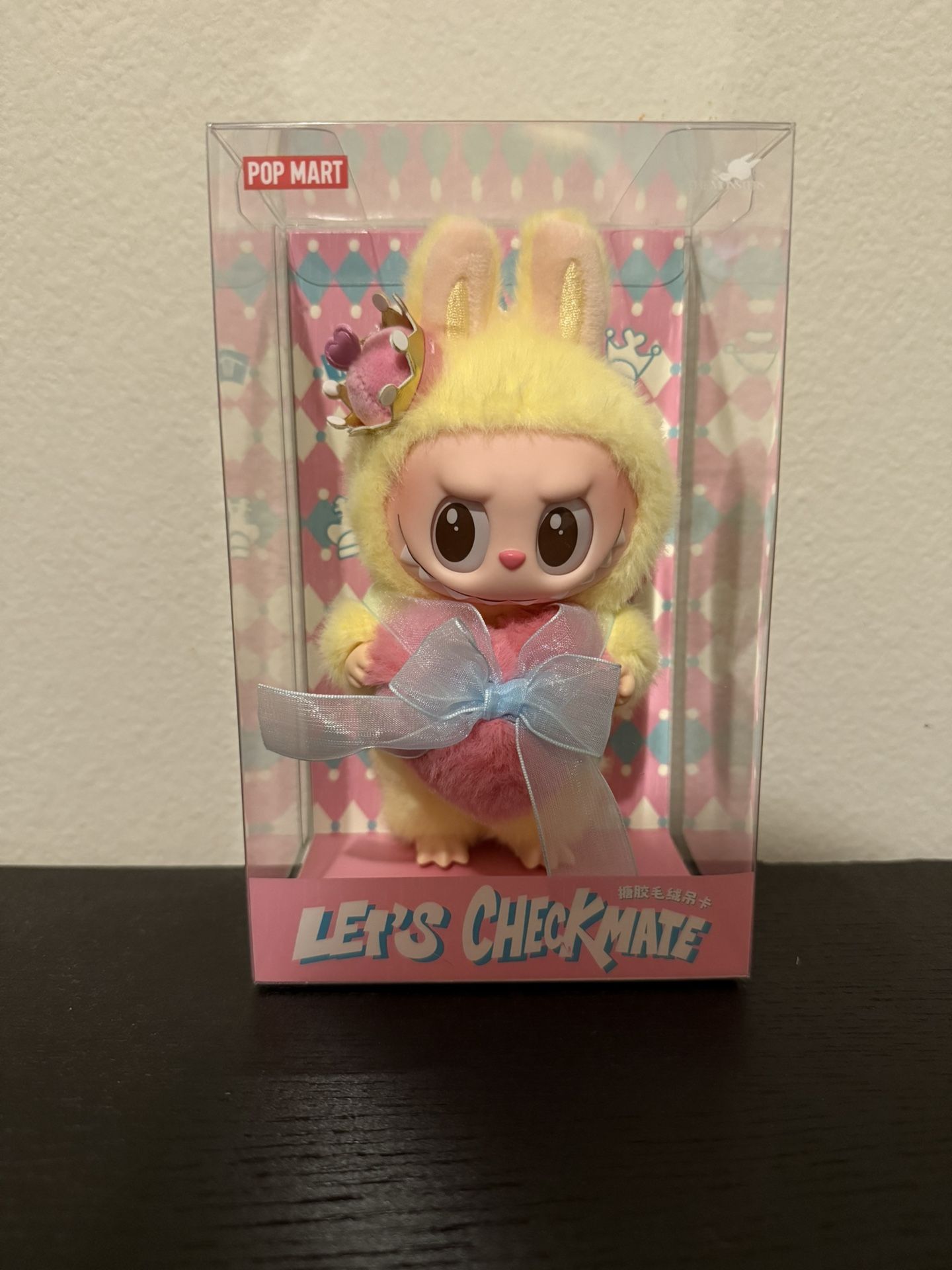 Popmart Labubu Let’s Checkmate Plush Pendant