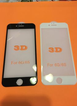 IPHONE 6/6S 6+ 7,7+ 3D TEMPER GLASS