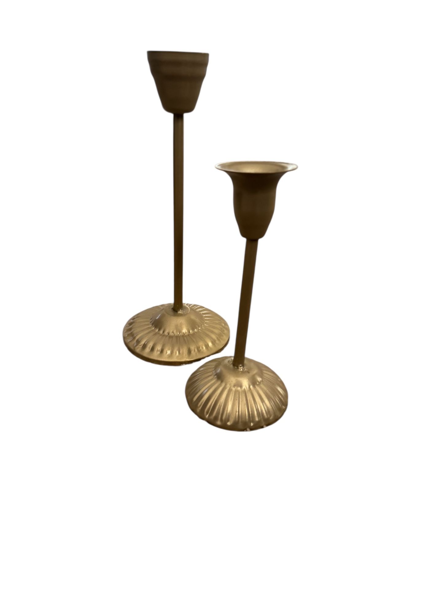 Gold Candel Stick Holder 