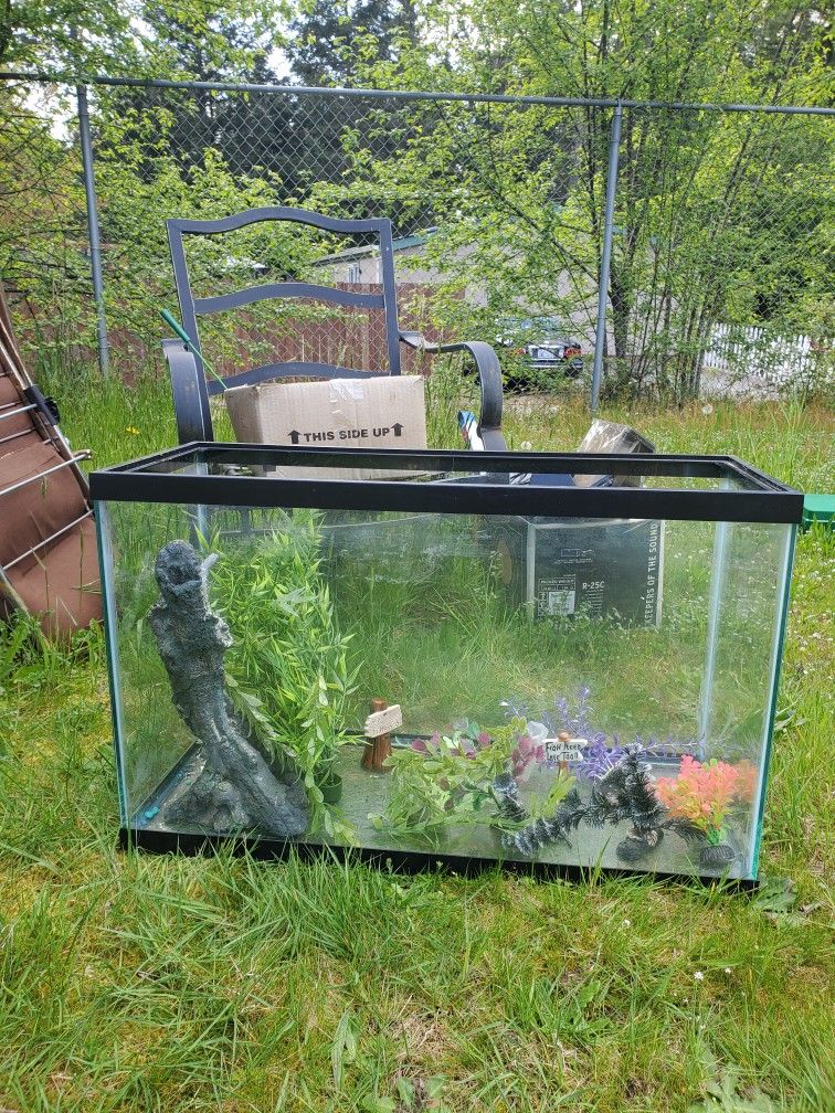 30 Gallon Fish Tank And Some Accessories for Sale in Graham, WA OfferUp