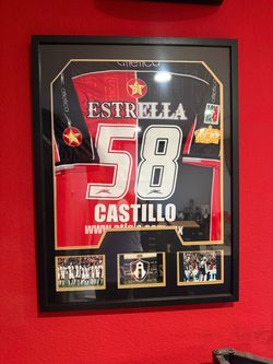 Atlas FC framed Jersey