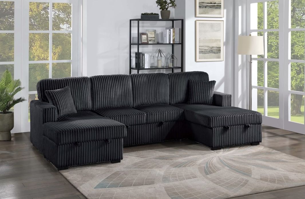 Sectional Sleeper Sofa With Storage