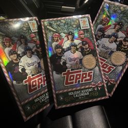2025 Topps Holiday Advent Calendar