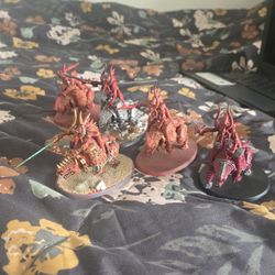Warhammer 40k 5× Blood Crushers and 5× Flesh Hounds