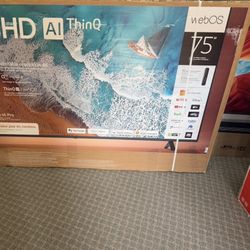 75 Tv Free Delivery $55 Down On Finacing 6 Month Warranty. 75 Lg Smart 4k Hdtv 