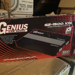 New Genius Audio 3000w Max power Class D Monoblock Amplifier  $260 Each Made in Korea 