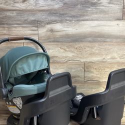 UPPAbaby Aria Infant Car Seat + Two Bases in Gwen