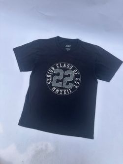 Jostens Senior Class of 2022 Tee - Mens M, Faded Black