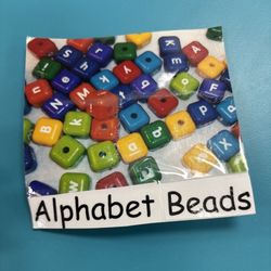 Alphabet Letter Abc Beads