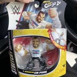 WWE Cm Punk Stretchy Superstars 