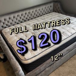 New Full Mattress Only $120