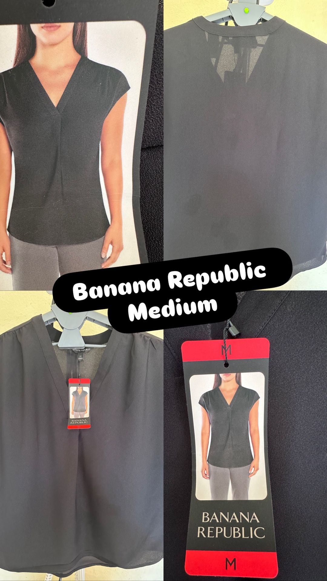 Banana Republic Black Top From Costco